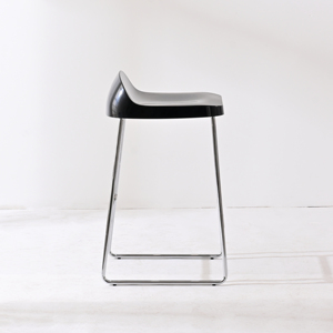 Chaise de comptoir de bar en métal <span class=keywords><strong>blanc</strong></span>, style moderne, petite taille, détachable, pour îlot de cuisine, vente en gros d'usine - Product Image 4
