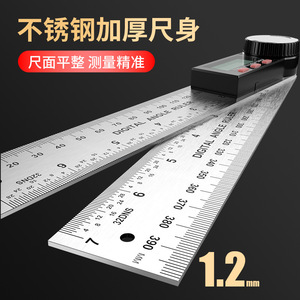Digital Angle Ruler 360 Degree Stainless Steel Electronic Measuring Tool For Woodworking And Precision Work - Product Image 4