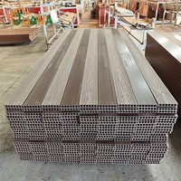 Planche de terrasse extérieure moderne en composite WPC, plancher imperméable pour jardin, villa, terrasse