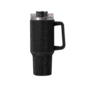 Food Grade BPA Free 40oz Stainless Steel Insulated <b>UV</b> Printed Travel Tumbler with Lid Luxury Design for Car - Product Image 2