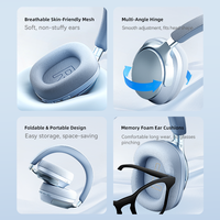 Casque audio supra-auriculaire de haute qualité avec mode de jeu à faible latence, audio sans perte, suivi de la tête en temps réel pour un usage quotidien