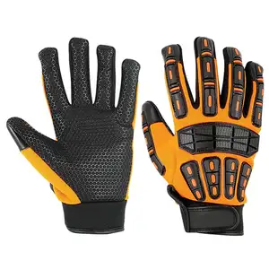 Sarung tangan mekanik, kinerja peralatan tangan dampak sarung tangan mekanis perlindungan Non Slip sarung tangan mekanik sarung tangan kerja industri
