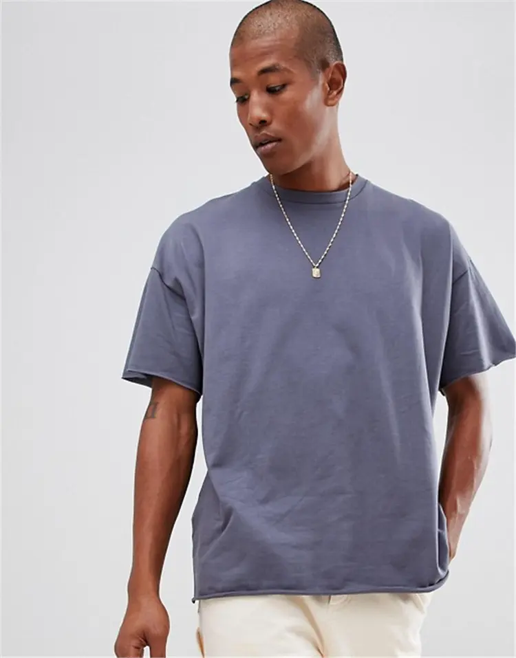 2022 produttori 100% cotone abbigliamento personalizzato girocollo T-shirt da uomo oversize