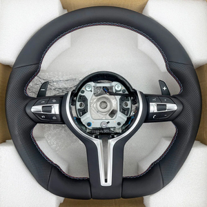 Volant en cuir M Power 6 7 8 séries X1 X3 X5 X6 utilisé pour BMW E24 E63 E64 E23 E32 E38 E65 E66 E31 E84 E83 E53 E70 E71 - Product Image 3