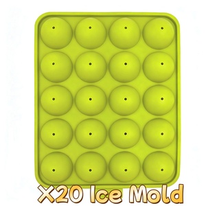 Bandeja de Hielo de Silicona Grande de 6 Cavidades, Bloques de Hielo Gigantes de Fusión Lenta para Bebidas Frías - Product Image 6