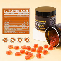 Suppléments de santé OEM Résine de Shilajit de l'Himalaya pur Bonbons gommes de Shilajit
