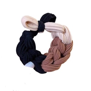 Attaches pour cheveux tressées épaisses et douces pour enfants bandes <span class=keywords><strong>de</strong></span> cheveux élastiques dopamine colorées pour queues <span class=keywords><strong>de</strong></span> <span class=keywords><strong>cheval</strong></span> coiffures <span class=keywords><strong>de</strong></span> chignon cheveux non dommageables - Product Image 5