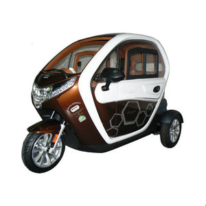 Closed Electric Tricycle <b>2</b> Seater Eec Certified <b>Passenger</b> Use - Product Image 4