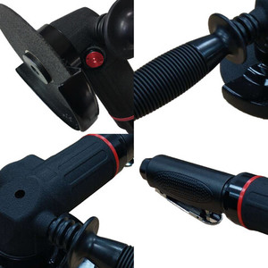 Meuleuse d'angle pneumatique industrielle de 5 pouces avec verrouillage du brocheur, outil pneumatique 2HP HY-2949CA - Product Image 4