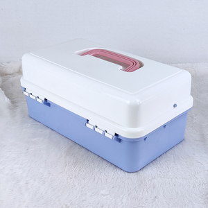 Organisateur de rangement pour nail art à conception à étages séparés et trois niveaux pour répondre aux besoins de rangement de différentes tailles - Product Image 2