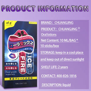 Mond Petite Water Ijs En Vuur Dubbele Dag Fruit Smaak Paar Flirten Voorspel Sex Toy Sex Producten Orale Sex Vloeistof - Product Image 4