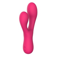 Vibrateur corporel intégral en silicone liquide pour femmes, point G, lapin vibrant, 10 fréquences, étanche IPX7, rechargeable par USB, pour usage sexuel