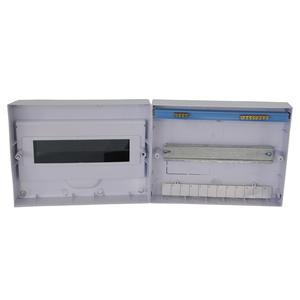 Ayarlanabilir raylı IP40 korumalı 12 yollu 35mm ABS yüzey montajlı DIN ray dağıtım kutusu - Product Image 4