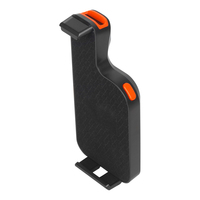 Lecteur de codes-barres Bluetooth 2D à clip dorsal, compatible avec les téléphones, lecteur de codes QR 1D, lecteur de codes-barres portable avec batterie rechargeable