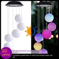 Guirlande lumineuse LED pour jardin extérieur, lampe à cloche à boule de riz pour colibri, étanche IP65