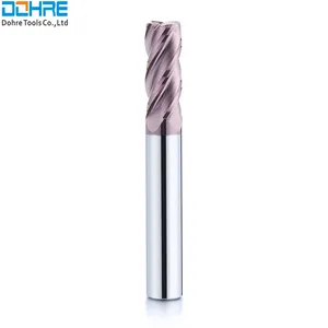 DOHRE End Mill Tool Grinder Bronze End Mills Carbide Square End Mills Cutter Milling