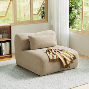 Products Trending 2026 Alibabaa Low Moq Custom Square Upholstered Inflatable One Seat Settee <b>Sofa</b> <b>for</b> Apartment Ecommerce - Product Image 1