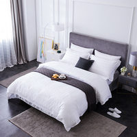 Ensembles de meubles de chambre à coucher d'hôtel Sheraton modernes en gros, ensembles de draps