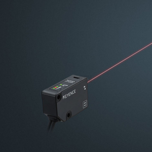 Keyence LV-S41L có thể điều chỉnh chùm tia tại chỗ NPN Máy quét kỹ thuật số khuếch tán phản xạ chiều cao dòng Độ chính xác cao cảm biến laser - Product Image 5