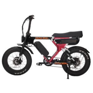 Bicicleta Todoterreno Eléctrica de 20 Pulgadas con Llantas Gruesas, Cuadro de Aluminio, Batería de Litio de 48V 1000W, 7 Velocidades, ATV08 Plus Elec, Venta al Por Mayor de Fábrica - Product Image 2