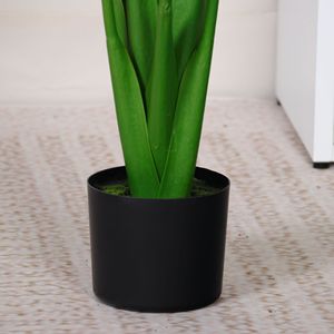 Plante artificielle de taro Dream Castle, 100-200 cm, PVC, décoration intérieure, verdure - Product Image 4
