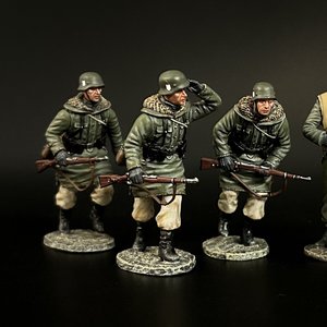Wholesale Hand-Painted Alloy Napoleon &amp; French Imperial Guard Miniature Set, Napoleonic Wars Historical Diorama Pweter <strong>Soldiers</strong> - Product Image 6