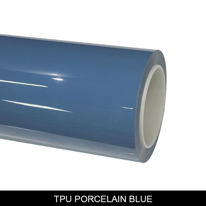PVC PORCELAINE BLEU