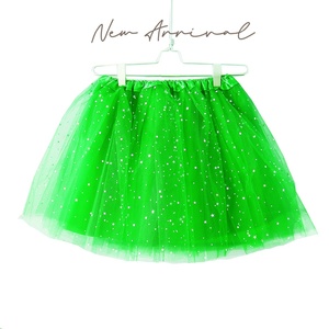 Nouvelle <span class=keywords><strong>jupe</strong></span> mi-longue en tulle bouffant à étoiles pour <span class=keywords><strong>femme</strong></span> avec doublure intérieure, 4 couches, <span class=keywords><strong>jupe</strong></span> <span class=keywords><strong>tutu</strong></span> à sequins - Product Image 3