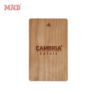Mẫu miễn phí 100% có thể tái chế NFC kinh doanh thẻ gỗ thông minh RFID thẻ gỗ - Product Image 5