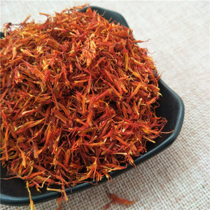 Hong Hua Natural seco Flos Carthami té <span class=keywords><strong>flor</strong></span> roja cártamo pétalo Carthamus Tinctorius <span class=keywords><strong>flor</strong></span> <span class=keywords><strong>precio</strong></span> al por mayor caja a granel - Product Image 5