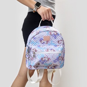 Women's <b>Backpack</b> Softback Cartoon Print Lightweight Square Shoulder Bag With Zipper Pocket All Seasons Travel <b>School</b> Use - Product Image 2