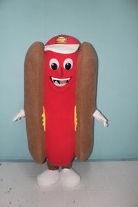<span class=keywords><strong>Costume</strong></span> de mascotte de <span class=keywords><strong>saucisse</strong></span> et de hot-dog pour adultes, pour la publicité - Product Image 2