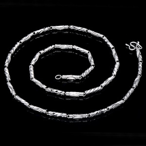 Catena <span class=keywords><strong>Lunga</strong></span> in <span class=keywords><strong>Argento</strong></span> Sterling 925 di Alta Qualità, Adatta per Uomo - Product Image 4