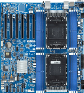 MS73 HB1 Dual Socket Server <b>Motherboard</b> Enterprise LGA 4677 Intel C741 Chipset 16 DDR5 DIMM Slots <b>Compute</b> Mainboard - Product Image 5