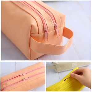 Bolsa de almacenamiento de gran capacidad personalizada, marcador de regalo con cremallera, bolígrafo escolar, bolsas para lápices, estuche, soporte de papelería a granel, bolsa con cremallera - Product Image 4