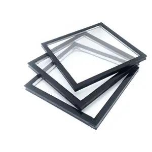 Solid Tempered Glass Insulating for Architectural Use Double Triple One Way for Exterior Hotel Greenhouse Decoration Flat Shape