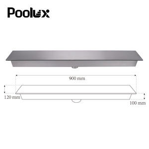 Cascade en acier inoxydable pour <span class=keywords><strong>piscine</strong></span>, cascade silencieuse en acier inoxydable 304, élément d'eau pour aménagement paysager et <span class=keywords><strong>piscine</strong></span> décorative - Product Image 5