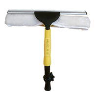 Nettoyeur de vitres télescopique super long et raclette 350cm
