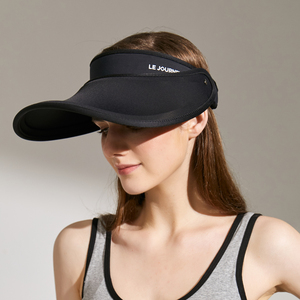 Topi Pantai Musim Panas Tanpa Tutup, Lebar, Dapat Disesuaikan, Pelindung UV, untuk Olahraga Luar Ruangan - Product Image 5