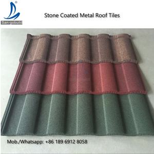 Feuille de toit en métal surdimensionné de 60mm, carreaux revêtus, pierre de toit, bon marché, Pakistan, malaisie et polynie française - Product Image 3