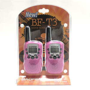 Baofeng Mini Walkie Talkie para Niños, Radio Amateur, UHF, 462-467MHz, 22 Canales, <span class=keywords><strong>T3</strong></span>, Inalámbrico, 2 Unidades, 2 Unidades - Product Image 6