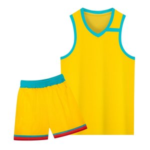 ชุดบาสเก็ตบอลผ้าโพลีเอสเตอร์ระบายอากาศได้ดี ขนาดใหญ่พิเศษ ซับเหงื่อได้ดี พิมพ์โลโก้แบบนูน สำหรับผู้ใหญ่ ปรับแต่งได้ 100% - Product Image 4