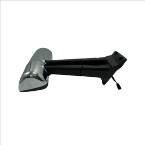 Chrome <b>Door</b> <b>Mirror</b> Power Heated with Arm for 14-19 Kenworth T680 T880 - Product Image 4