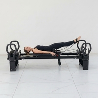 ROARFIT Microformer pour Micro Pro Pilates Reformer - Alliage d'aluminium durable, portable et réglable pour utilisation à domicile ou en salle de sport Mega