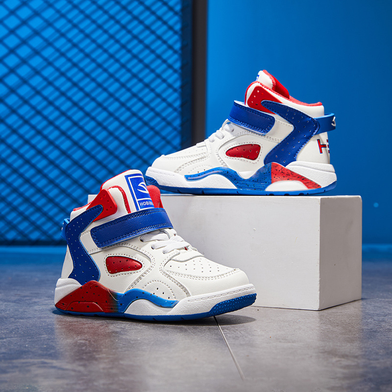 Customizable factory wholesale hot sale direct sale high quality fashion children boys and girls casual shoes basketball shoes