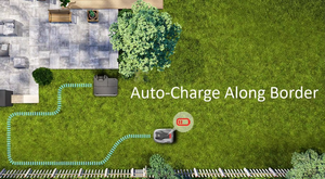 Robot tondeuse à gazon à commande par application, vision sans limite, fonctionnement en un clic, pour une surface maximale de 3 000 mètres carrés - Product Image 4