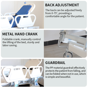 ORP-PT04 Medische Opvouwbare Verstelbare Ambulance Patiëntenoverdracht Noodbed Ziekenhuis Brancard <span class=keywords><strong>Trolley</strong></span> - Product Image 2