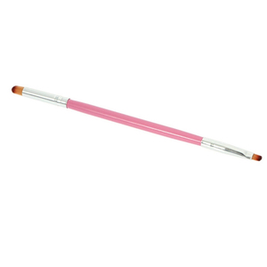 Stylo de manucure professionnel double usage pour poudre à ongles, dégradé, points de couleur, estompeur halo et tampon, avec manche en nylon à virole sertie - Product Image 1