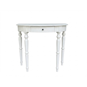 Mesa de Centro Moderna de Vietnam con Forma de Media Luna para Sala de Estar, con 1 Año de Garantía, Ecológica, de Madera de Caucho Inflable + Chapa de Madera de Roble MDF - Product Image 1