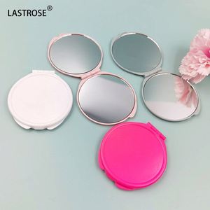 Cosmetic Mirror Mini Pocket Hand Mirror Round Double Sided Fold Portable Mini Pocket <b>Vanity</b> Mirror - Product Image 4